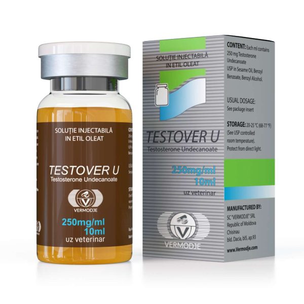 Vermodje - Testover U 250 mg/ml (Testosterone Undecanoate) 10ml vial
